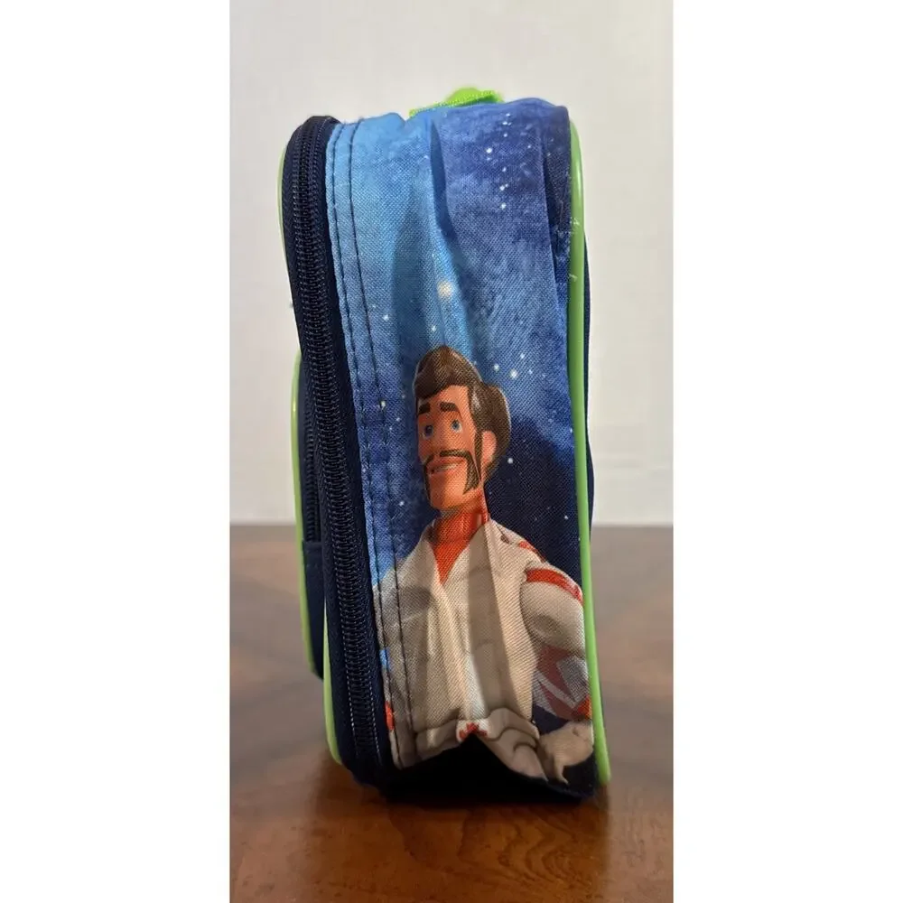 Disney Toy Story 4 Childrens Insulated Lunch Tote, 2 Compartments Buzz Woody Rex